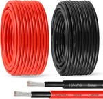 Solar Panel Wire 10 AWG(6MM ) - Extension Cable 50FT Black & Red New. Price: $117.12.