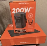 Jackery Explorer 240D Power Station + Solarsaga Mini Panel New. Price: $199.99.