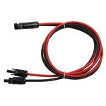 Pair 10AWG 5FT Black + Red Solar Panel Extension Cable Durable Wire Connector New. Price: $18.16.