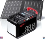80W Solar Generator With 21W Panels, 88.8WH Battery, Ac Outlet For Camping New. Price: $203.83.