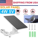 5V Solar Panel Charger Ring Spotlight Stick Up Camera Doorbell Dc New. Price: $14.37.