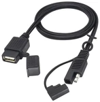 18AWG Usb Cable,sae TO2.1A Waterproof Port Power Socket Connector ... New. Price: $17.99.