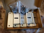 Renogy (1 Set / 4PCS) Solar Panel Mounting Z Bracket Open. Price: $10.00.