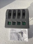 Blue Sea Systems Boat Fuse Panel 4304 Weatherdeck 12V Switch New. Price: $63.00.
