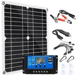 Ovfioaji 200W Solar Panel Kit 12V With 100A Charge Controller And Exten... New. Price: $56.27.