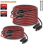 Extension Cable 14AWG Solar Panel Wire Red Black Pv 600V Cord New. Price: $16.14.