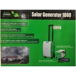 Nature Power Pak 1800-WATT Portable Solar Generator Starter Kit Open. Price: $699.99.