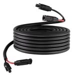 Uimoso 50FT Solar Panel Extension Cable 10AWG Wire With Retardant Connectors New. Price: $70.29.