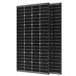Panel 200W 12V Bifacial Monocrystalline Pcs Black Jjn Solar Watt 16BB N-type New. Price: $439.99.