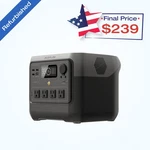 Ecoflow River 2 Pro 768WH Portable Power Station Lfp Certified Refurbished. Price: $298.75.