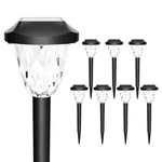 Gigalumi Solar Pathway Lights 8 Pack Waterproof Auto On/off Outdoor New. Price: $46.99.
