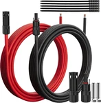 10AWG Solar Extension Cable 100 Ft, Pannel Tinned Copper Wire, With New. Price: $188.34.