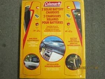 Coleman 72000 2X Solar Battery Chargers Qty CL-100 New. Price: $17.95.