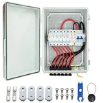 Pikasola String Solar Combiner Box 15A Led Fuse 63A Breaker IP65 New. Price: $129.99.