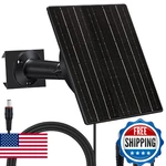 Vuebee 10W Solar Panel With 10400MAH Battery For Security & Trail Cameras, 5V/12 New. Price: $50.33.